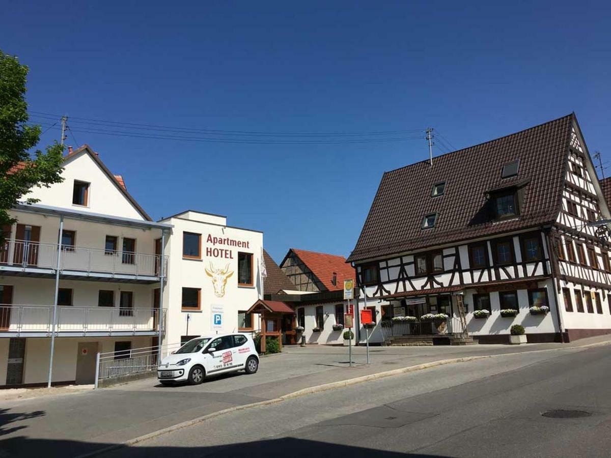 Gasthof Zum Ochsen เมอร์สซิงเงิน ภายนอก รูปภาพ